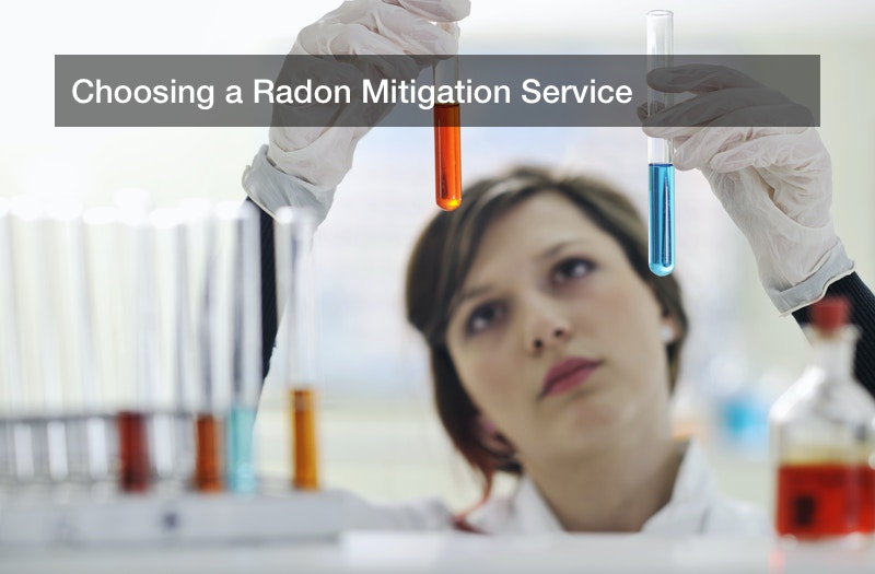 Choosing a Radon Mitigation Service