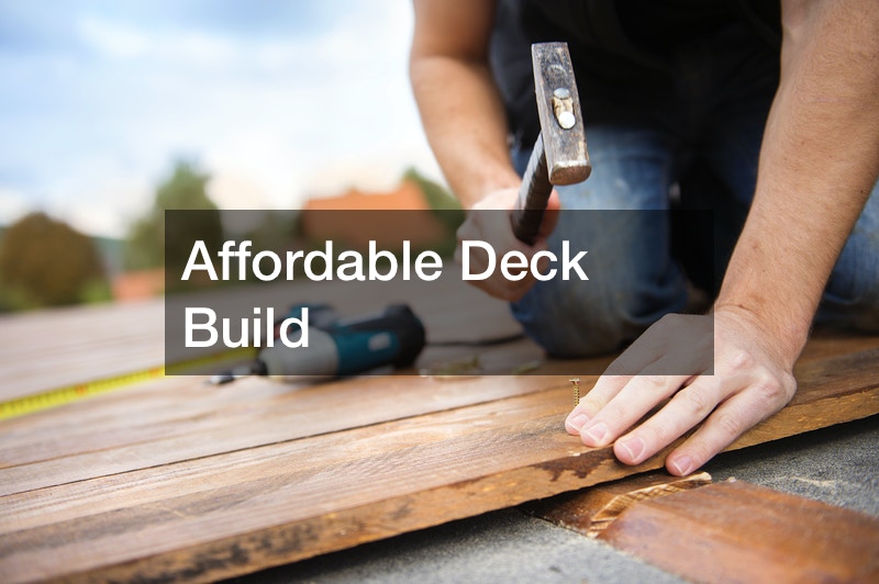 Affordable Deck Build