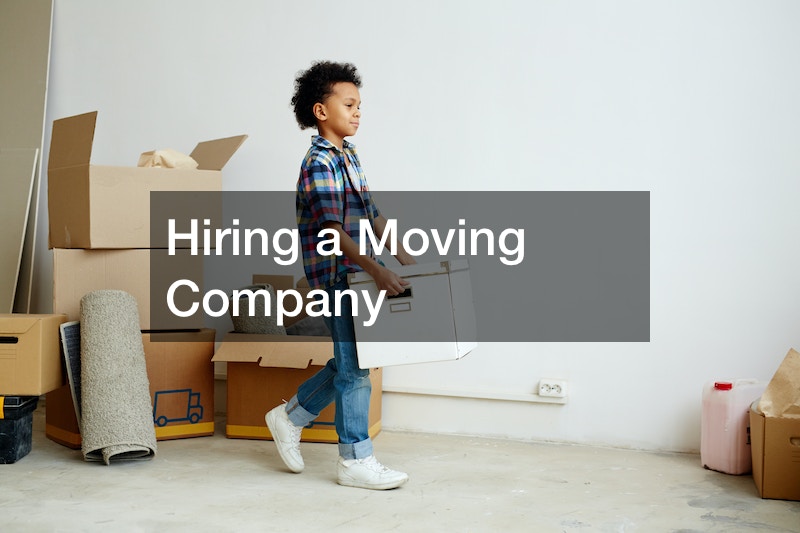Hiring a Moving Company