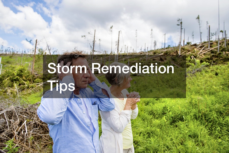 Storm Remediation Tips