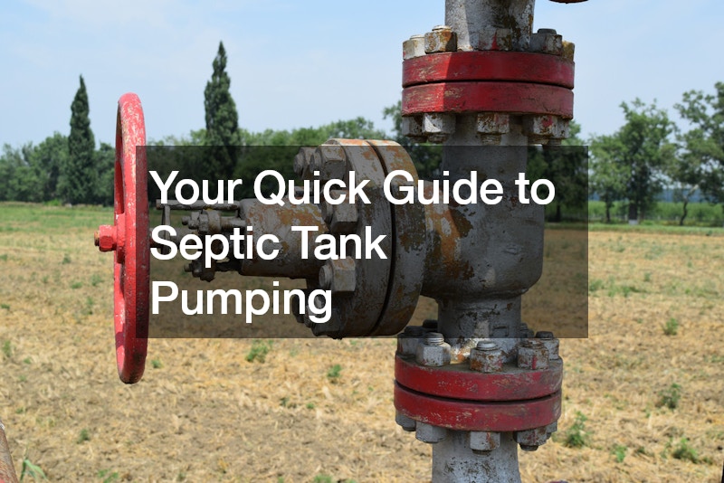 Your Quick Guide to Septic Tank Pumping