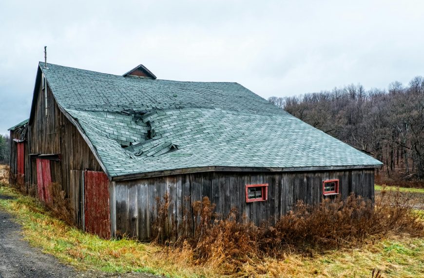 damaged roof