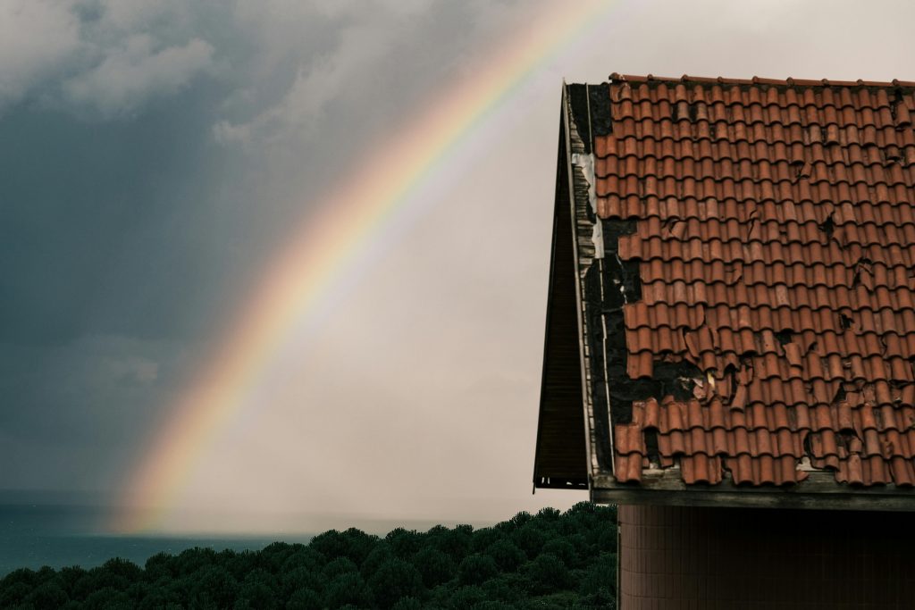 damaged roof